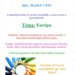 2011.05.07. Gyermek-rajzverseny plakát
