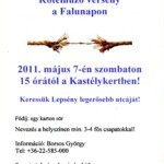 2011.05.07.. I. Kenderszaggató Kötélhúzó verseny plakát