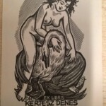 Dr. Kertész Dénes ex librise