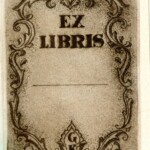 Üres ex libris. G.K. monogrammal